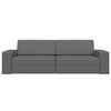 vidaXL Schlafsofa Dunkelgrau 245 x 78 x 77 cm Stoff