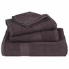 vidaXL Badet&uuml;cher FROGN 10 Stk. Anthrazit 100x150 cm 360 g/m&sup2;