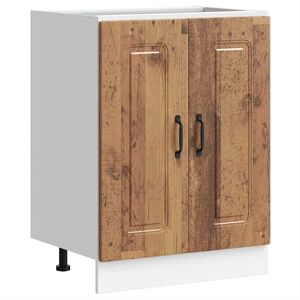 vidaXL Sp&uuml;lenunterschrank Kalmar Altholz-Optik 60x46x81,5 cm