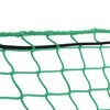 vidaXL Anh&auml;ngernetz mit Gummiseil Gr&uuml;n 3,5x3 m PP