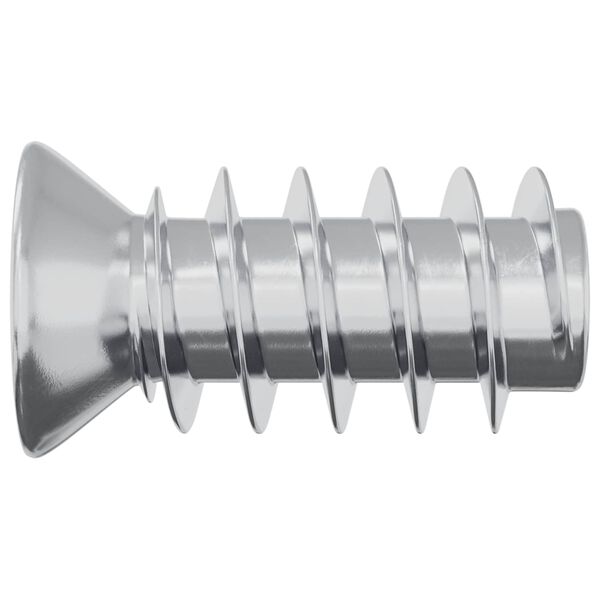 vidaXL Schraube 12 pcs Silber M6 x 12 mm Eisen