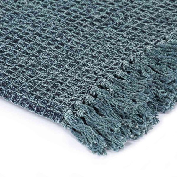 vidaXL &Uuml;berwurf Baumwolle 125x150 cm Indigoblau