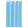 vidaXL Verdunkelungs-Vorh&auml;nge mit Ringen 2 pcs Himmelblau 175 x 140 cm
