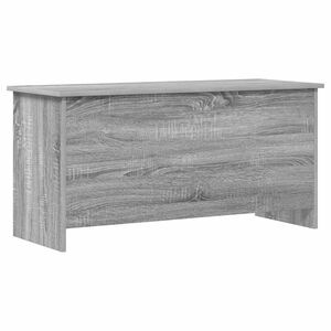 vidaXL Aufbewahrungstruhe Grau Sonoma 100 x 40 x 50 cm Holzwerkstoff