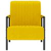 vidaXL Sessel Senfgelb Samt