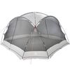 vidaXL Moskitonetz-Zelt 434 x 434 x 230 cm Polyester und Fiberglas