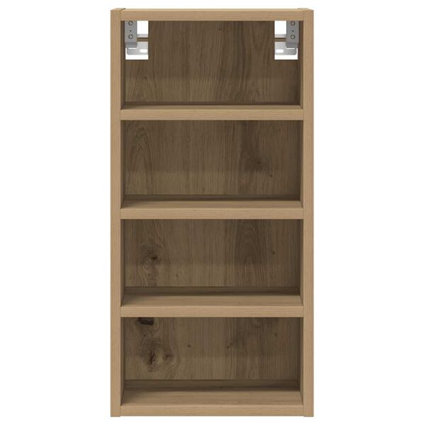 vidaXL H&auml;ngeschrank Riga Artisan-Eiche 30x29,5x60 cm Holzwerkstoff