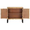 vidaXL Sideboard 80 x 30 x 76 cm Massivholz Mango