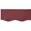 vidaXL Markisen-Ersatzstoff Bordeauxrot 300 x 200 cm Segeltuch