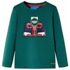 Kinder-Langarmshirt Gr&uuml;n 116