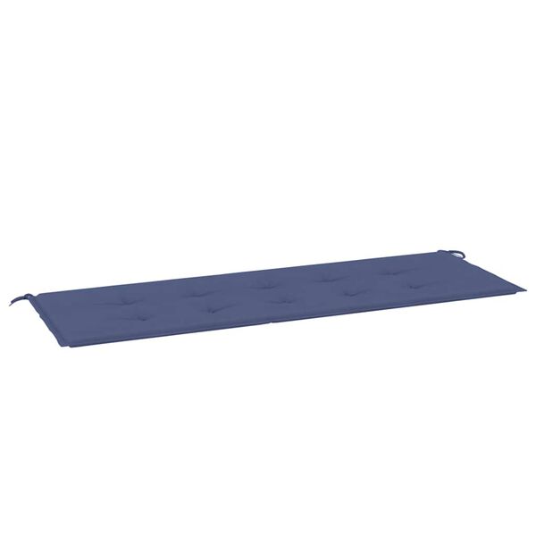 vidaXL Gartenbank-Auflage Marineblau 150x50x4 cm Oxford-Gewebe