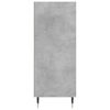 vidaXL Highboard Betongrau 57x35x90 cm Holzwerkstoff
