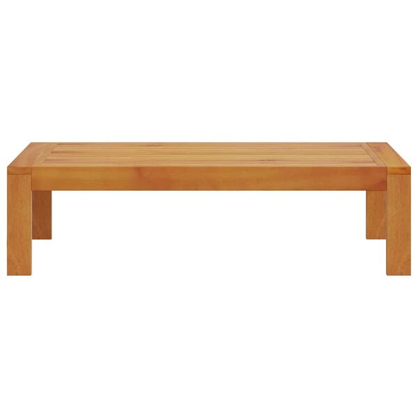 vidaXL Gartentisch 100x50x27 cm Massivholz Akazie