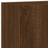 vidaXL TV-Wandschrank Braun Eiche-Optik 40,5x30x60 cm Holzwerkstoff