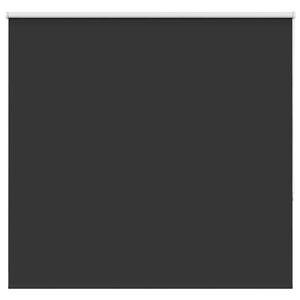 vidaXL Verdunkelungsrollo Schwarz 150x150 cm Stoffbreite 146,6 cm
