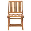 vidaXL 5-tlg. Garten-Essgruppe Massivholz Teak
