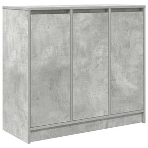 vidaXL Sideboard Betongrau 85x34x76 cm Holzwerkstoff