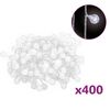 vidaXL Lichterkette Kugeln 40 m 400 LED Kaltwei&szlig; 8 Funktionen