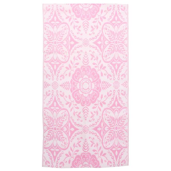 vidaXL Outdoor-Teppich ARAKIL Rosa 120x180 cm PP
