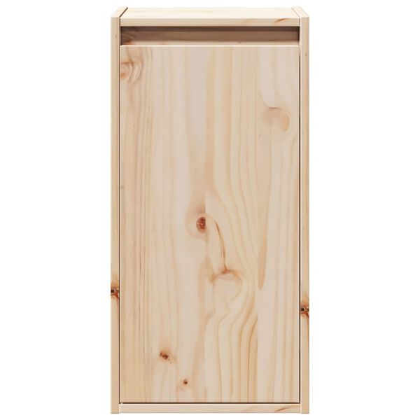 vidaXL Wandschrank 30x30x60 cm Massivholz Kiefer