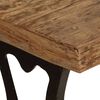 vidaXL Konsolentisch Altholz Massiv 120x40x76 cm