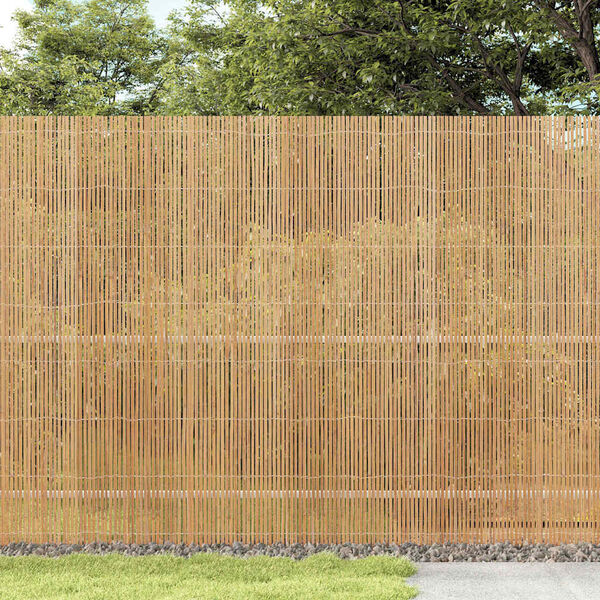vidaXL Bambuszaun Braun 400 x 150 cm Bambus