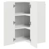 vidaXL K&uuml;chenschrank Kalmar Wei&szlig; 57 x 57 x 80 cm Holzwerkstoff