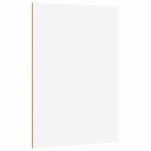 vidaXL Dekoplatten 12 Stk. Wei&szlig; 21 x 30 x 0,27 cm Holzwerkstoff