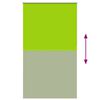 vidaXL Verdunkelungsrollo Gr&uuml;n 135x210cm Stoffbreite 131,6cm Polyester