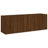 vidaXL TV-Wandschr&auml;nke 2 Stk. Braun Eichen-Optik 60x30x41 cm
