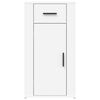 vidaXL B&uuml;roschrank Wei&szlig; 40x49x75 cm Holzwerkstoff