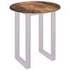 vidaXL Tischplatte Altholz 70 x 70 x 1,5 cm Holzwerkstoff
