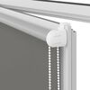 vidaXL Verdunkelungsrollo Grau 80x150 cm Stoffbreite 75,7 cm Polyester