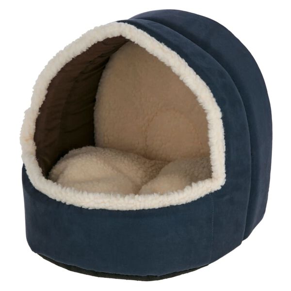 Kerbl Kuschelh&ouml;hle f&uuml;r Haustiere Angi 35x33x32 cm Blau