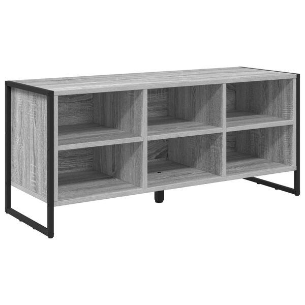 vidaXL Schuhschrank Graues Sonoma 60 x 35 x 44 cm Holzwerkstoff
