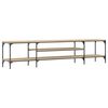 vidaXL TV-Schrank Sonoma-Eiche 201x35x45 cm Holzwerkstoff & Eisen
