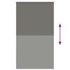 vidaXL Verdunkelungsrollo Grau 145x230cm Stoffbreite 141,6cm Polyester