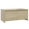 vidaXL Couchtisch Sonoma-Eiche 90x50x41,5 cm Holzwerkstoff