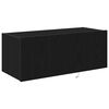 vidaXL TV-Wandschrank Schwarz Eichen-Optik 80 x 35 x 31 cm