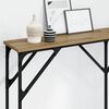 vidaXL Konsolentisch Artisan-Eiche 140 x 23 x 75 cm