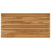 vidaXL Tischplatte 80 x 40 x 3,5 cm Rechtwinklig Massives Teakholz