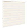 vidaXL Doppelrollo Marmorbeige 160x150cm Stoffbreite 155,9 cm Polyester