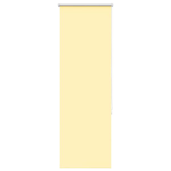 vidaXL Verdunkelungsrollo Gelb 50x175 cm Stoffbreite 45,7 cm Polyester