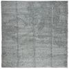 vidaXL Teppich Shaggy Hochflor Modern Gr&uuml;n 120x120 cm