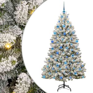 vidaXL K&uuml;nstlicher Weihnachtsbaum 180 cm 300 LEDs Warmes Wei&szlig;