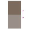 vidaXL Verdunkelungsrollo Kaffeebraun 90x210cm Stoffbreite 85,7 cm