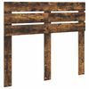 vidaXL Bettrahmen Ger&auml;ucherte Eiche 120 x 190 cm Massives Kiefernholz