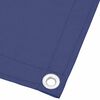 vidaXL Balkon-Sichtschutz Blau 120x700 cm 100 % Polyester-Oxford
