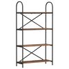vidaXL B&uuml;cherregal Altholz 80 x 30 x 146 cm Holzwerkstoff
