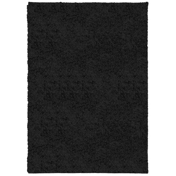 vidaXL Shaggy-Teppich PAMPLONA Hochflor Modern Schwarz 160x230 cm